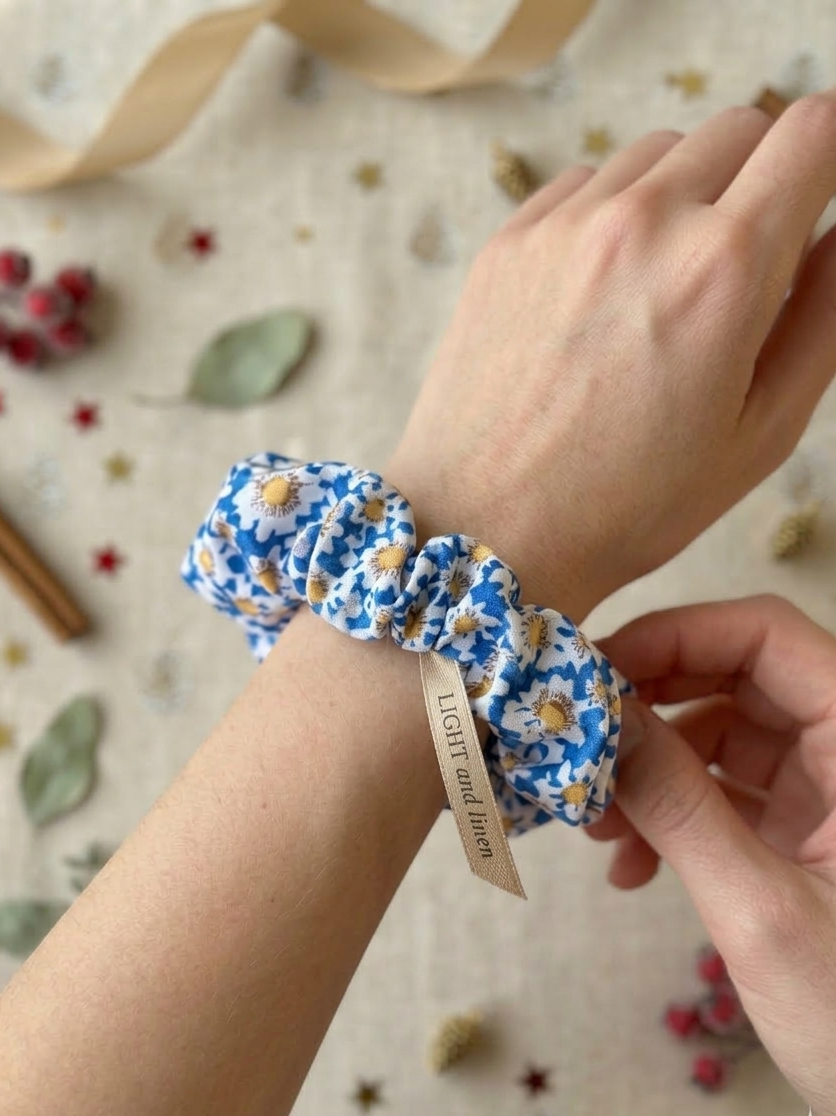 Summer Petals Scrunchie