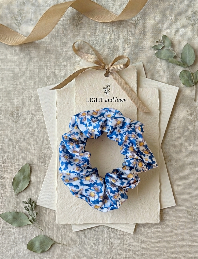 Summer Petals Scrunchie